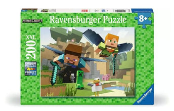 Puzzle 200 Teile Minecraft Tierische Abenteuer 04.144