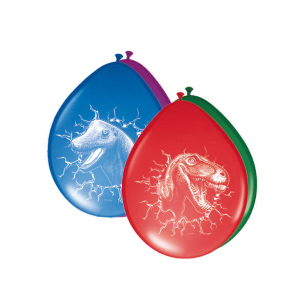 Latexballone Dinosaurier 6 Stück - Bild 1