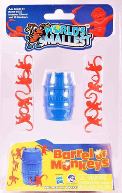 Smallest Barrel of Monkey