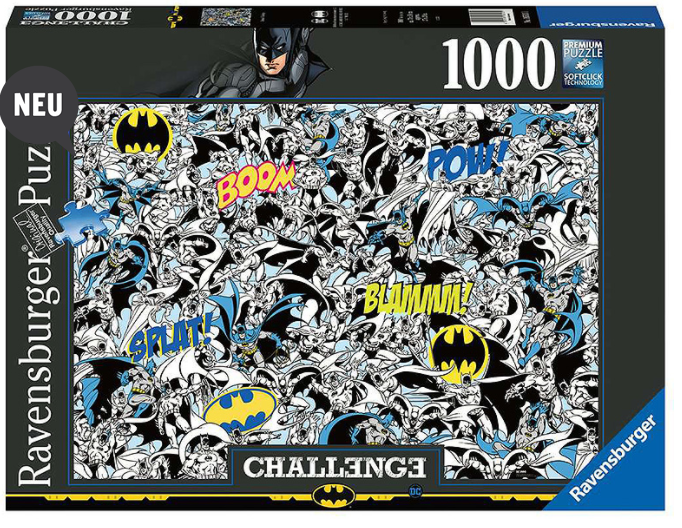 Puzzle 1000 Teile - Batman Challenge 16.513 - Bild 1