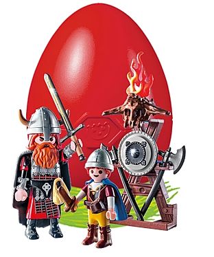 PLAYMOBIL History Grosser und Kleiner Wikinger 9209 - Bild 2