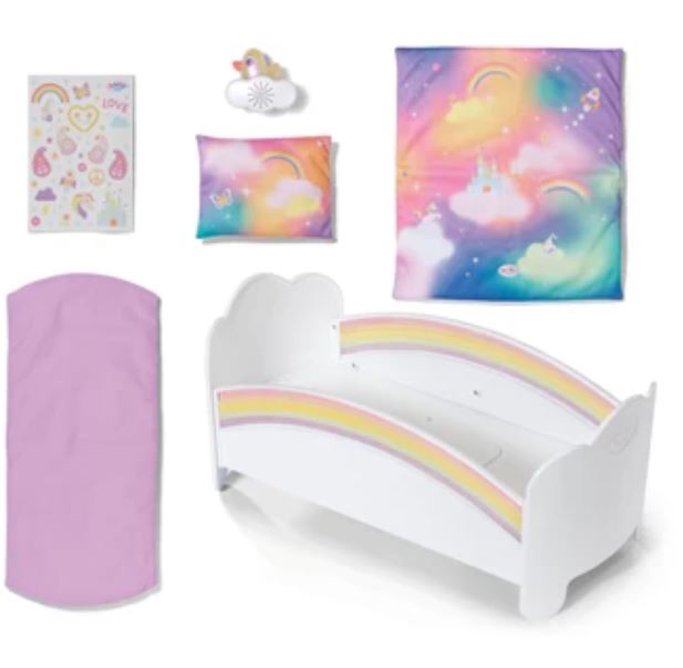 BABY born Regenbogen Bett - Bild 1