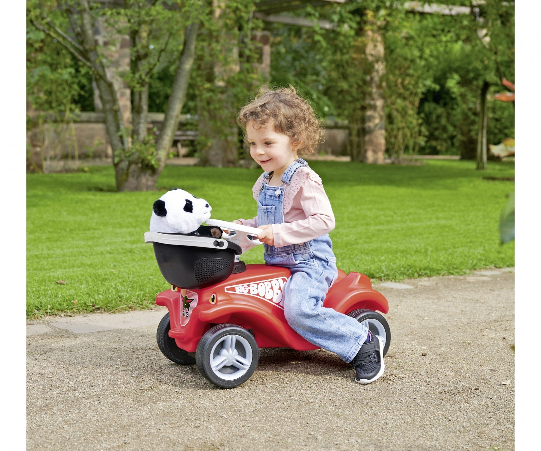 Big Bobby Car Gepäckkorb grau - Bild 6