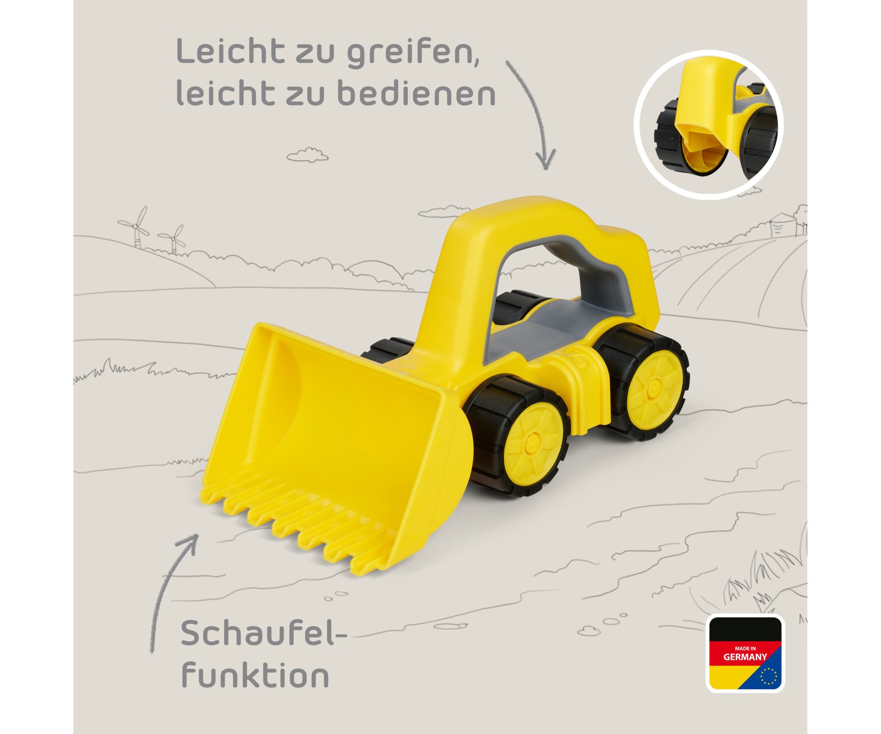 BIG Power Worker Griffy Bagger - Bild 5