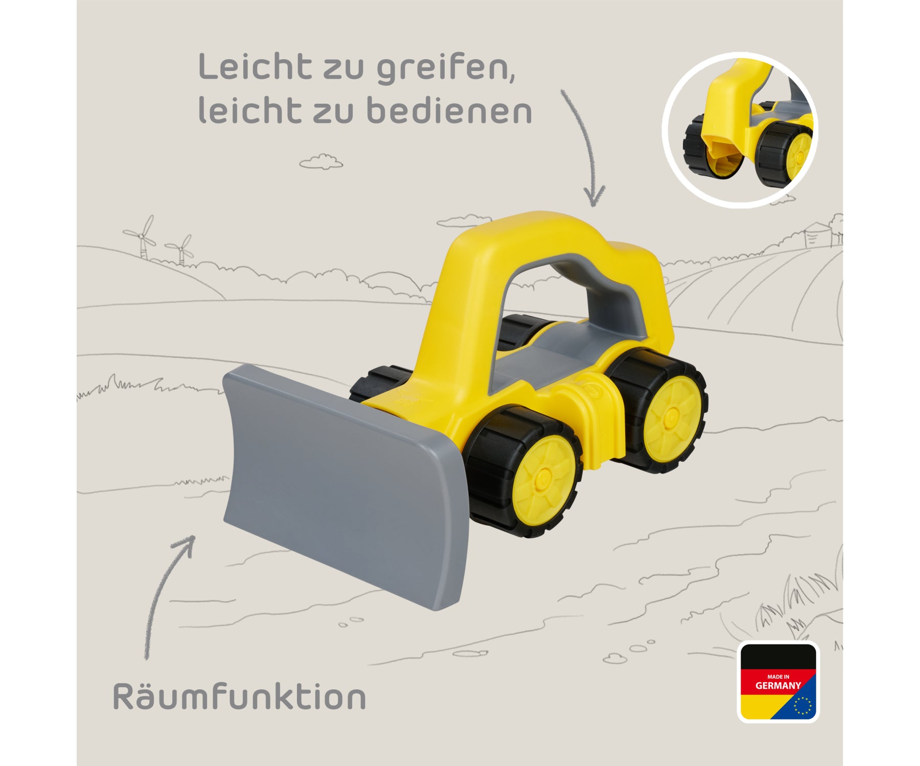 BIG Power Worker Griffy Räumfahrzeug - Bild 5