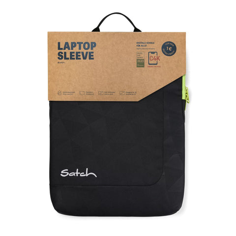 Satch Laptop Hülle schwarz