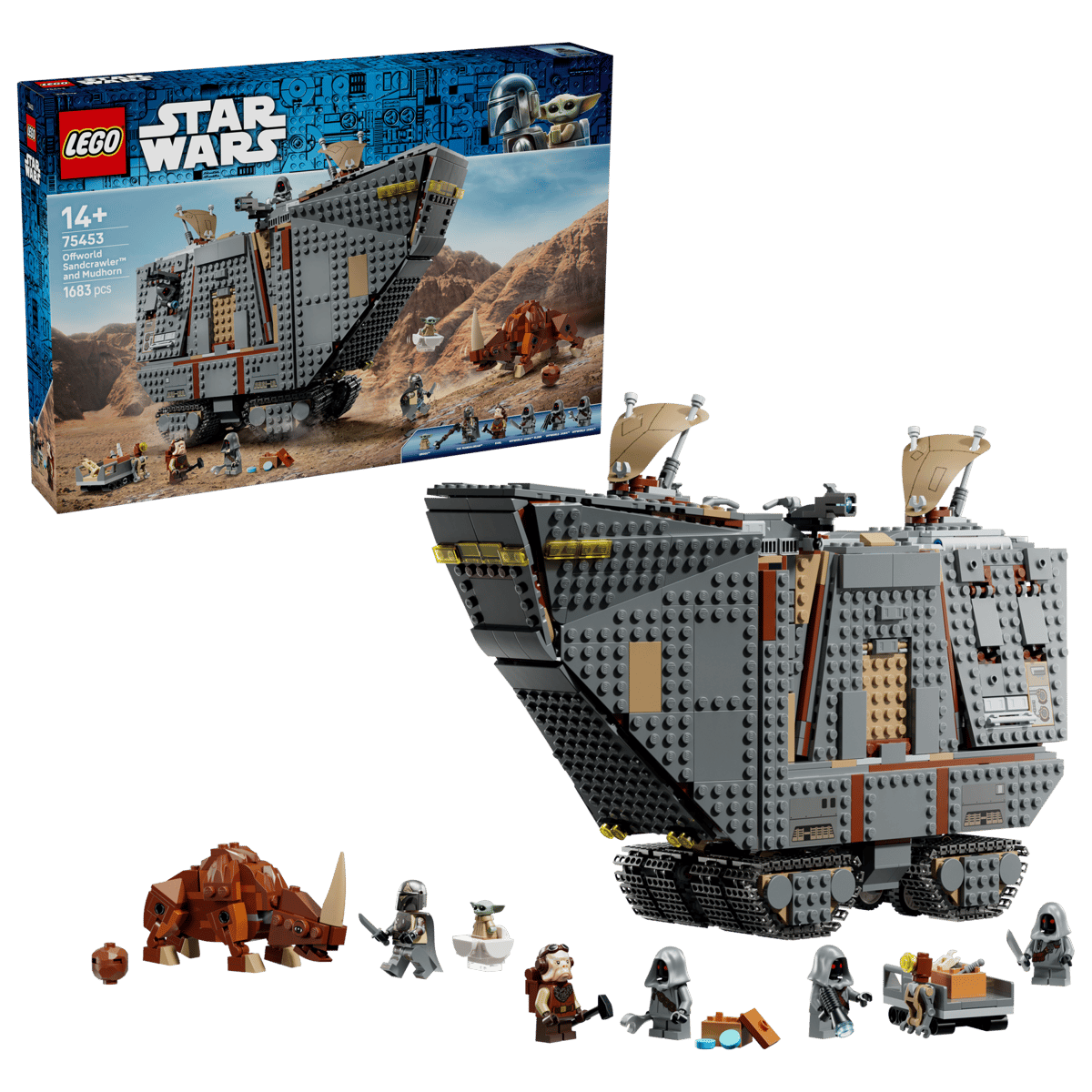 LEGO® Star Wars 75453 Offworld Sandkrawler und Schlammhorn - Bild 1