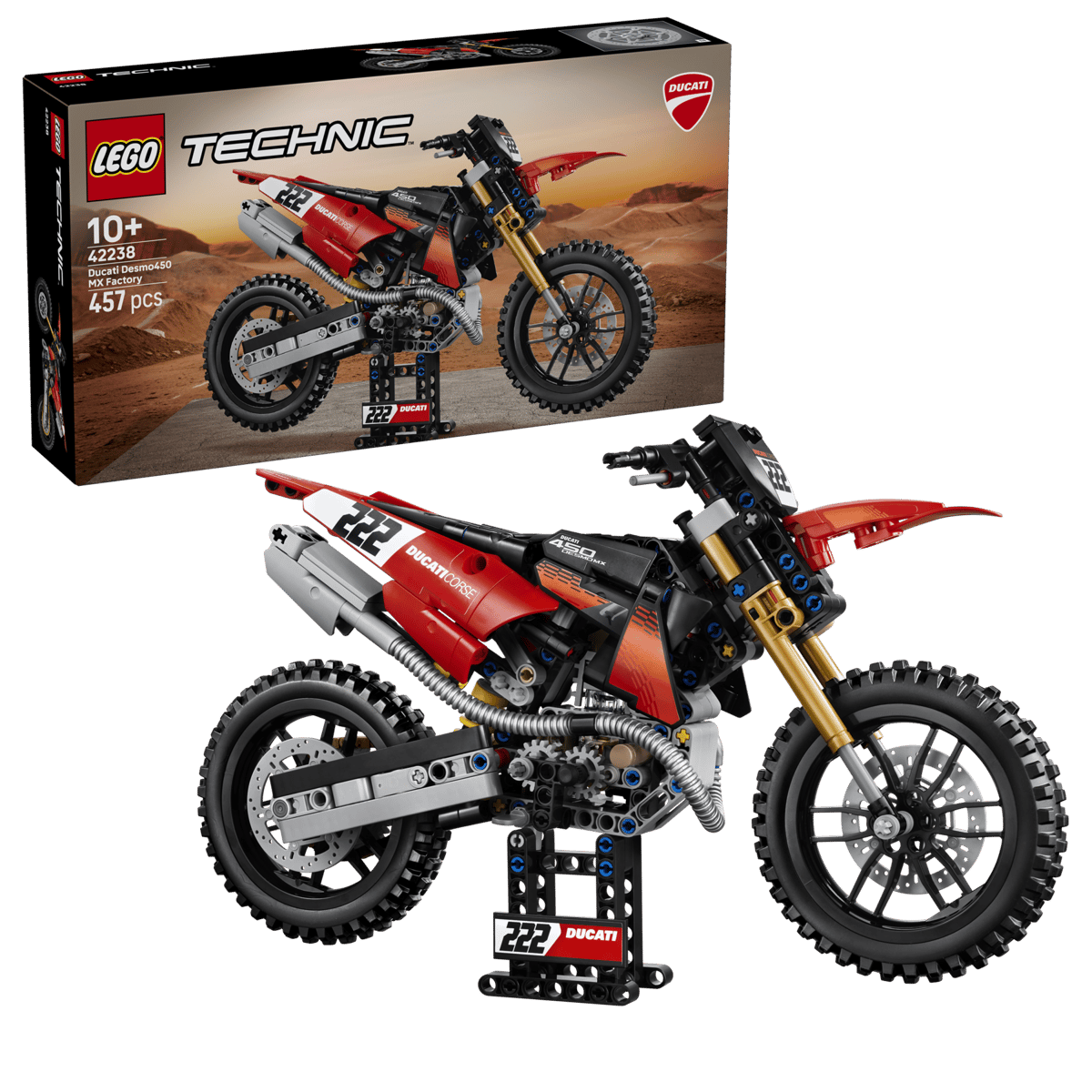 LEGO® Technic 42238 Ducati Desmo450 MX Factory - Bild 1