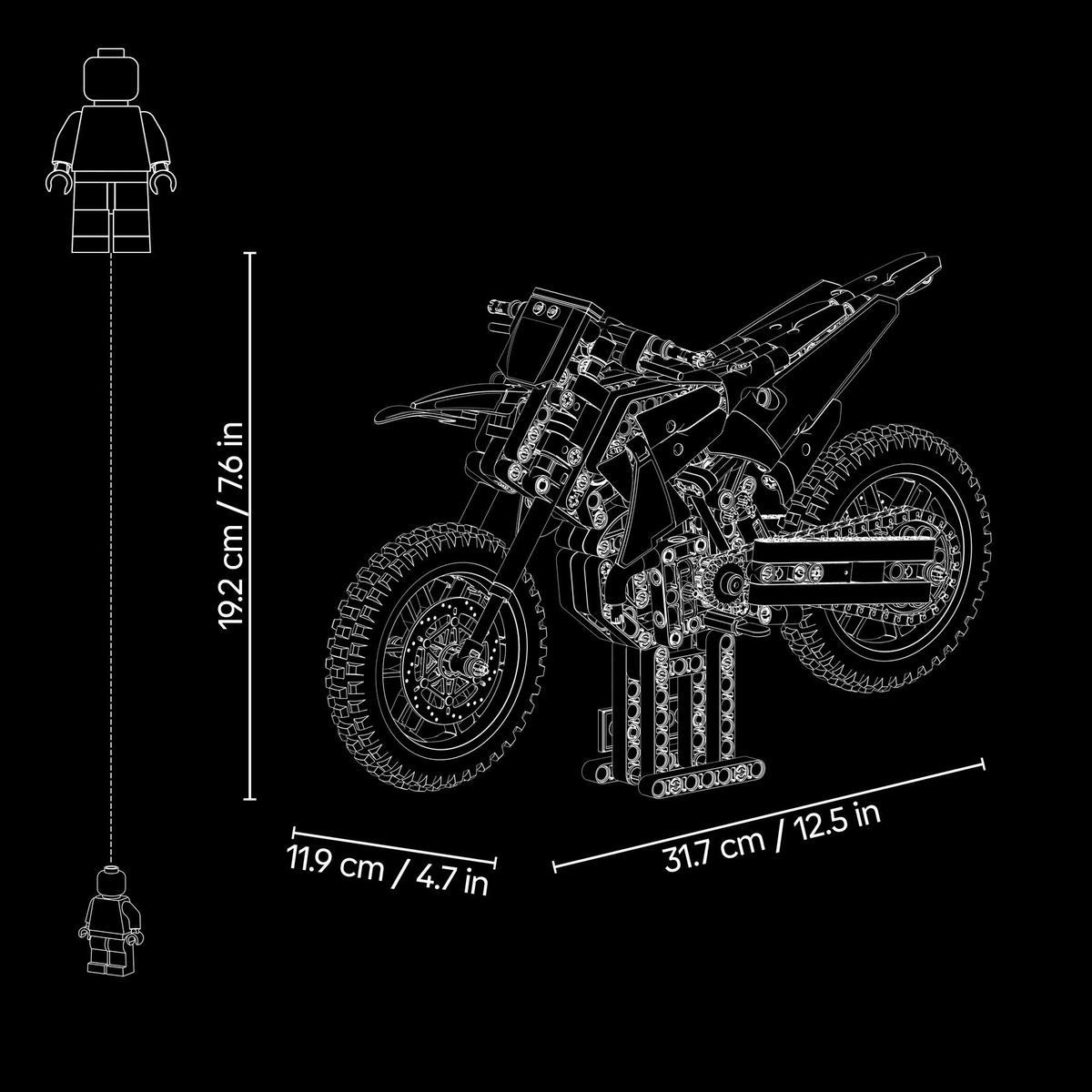 LEGO® Technic 42238 Ducati Desmo450 MX Factory - Bild 9