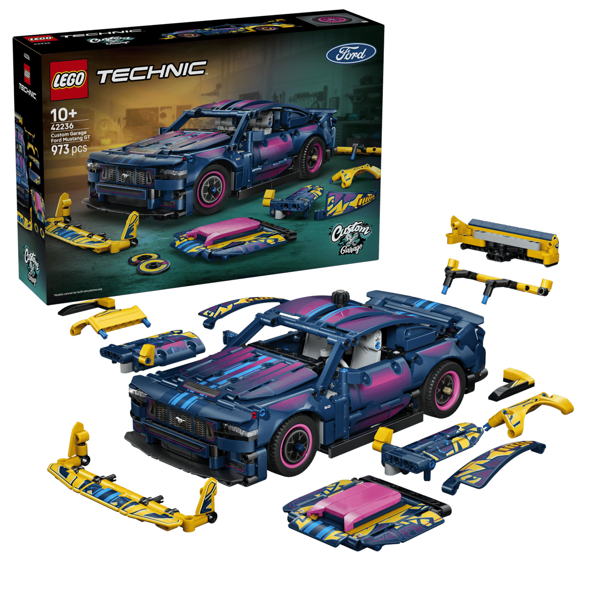 LEGO® Technic 42236 Custom Garage Ford Mustang GT - Bild 1