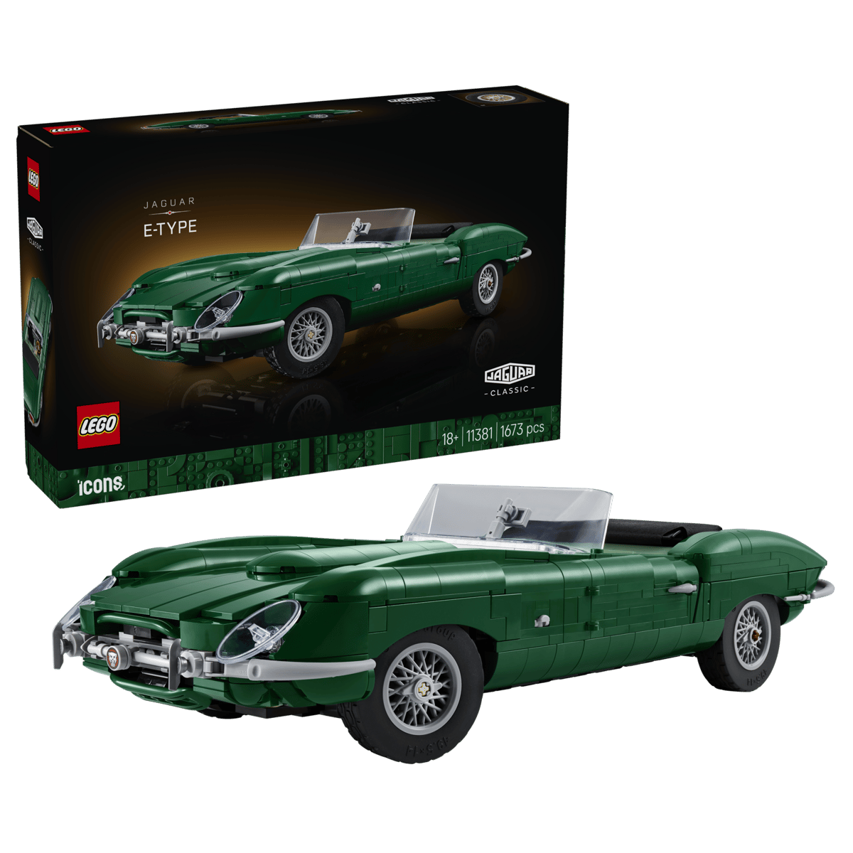 LEGO® Icons 11381 Jaguar E-Type - Bild 1