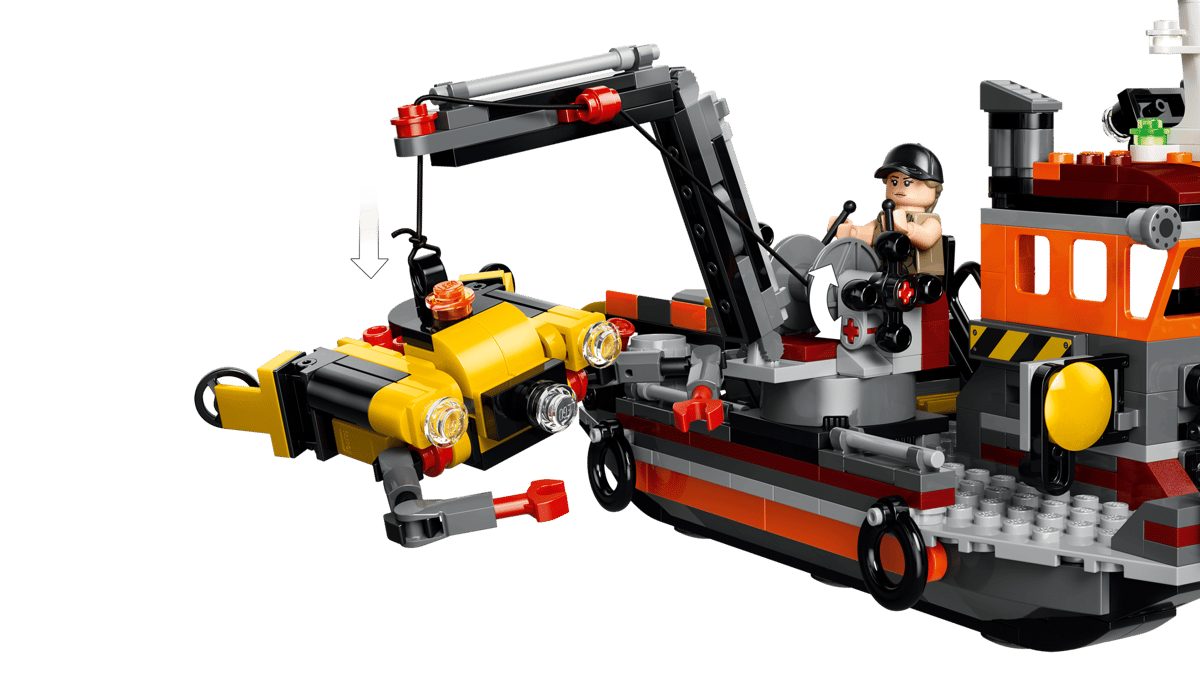 LEGO® Jurassic World 77983 Mosasaurier-Angriff auf das Boot - Bild 5