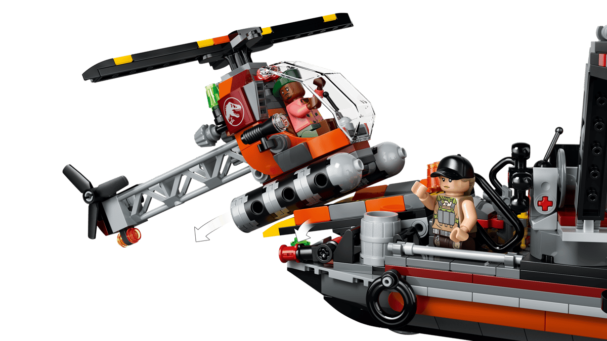 LEGO® Jurassic World 77983 Mosasaurier-Angriff auf das Boot - Bild 6