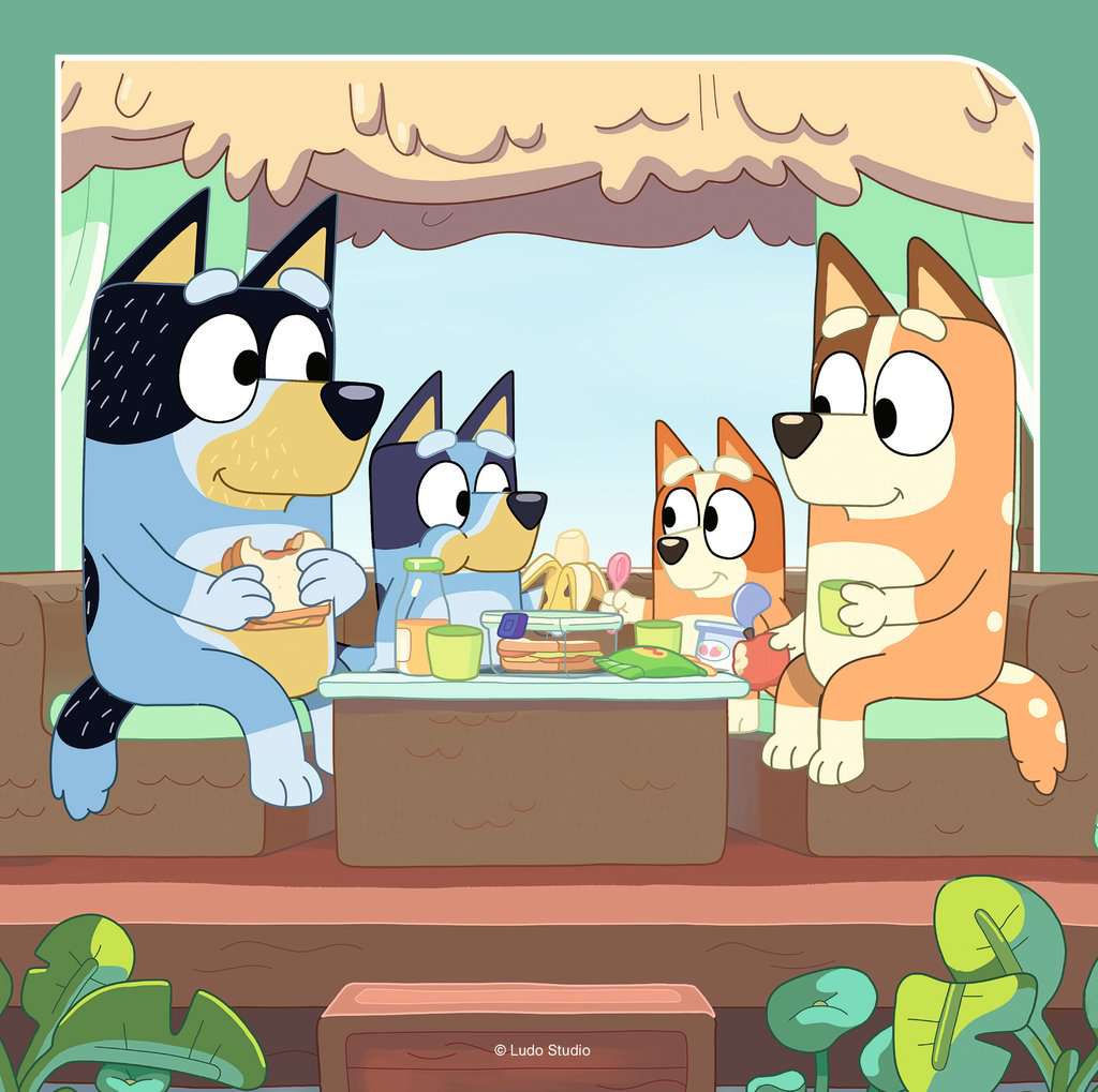 Puzzle 3x49 Teile Bluey's Abenteuer 05.685 - Bild 3