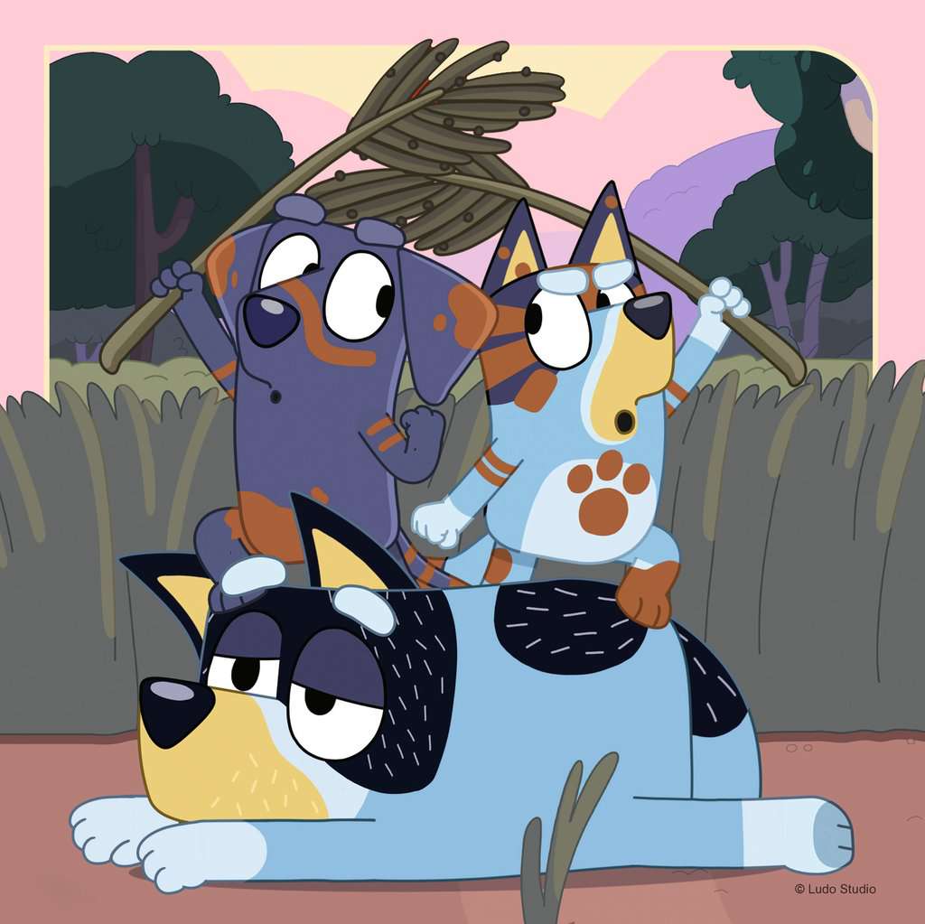 Puzzle 3x49 Teile Bluey's Abenteuer 05.685 - Bild 4
