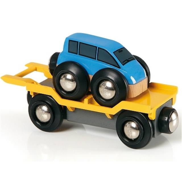 Brio Autotransporter mit Rampe 33577 - Bild 1