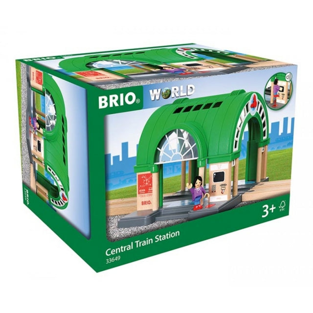 Brio City Hauptbahnhof mit Ticketautomat 33649 - Bild 1