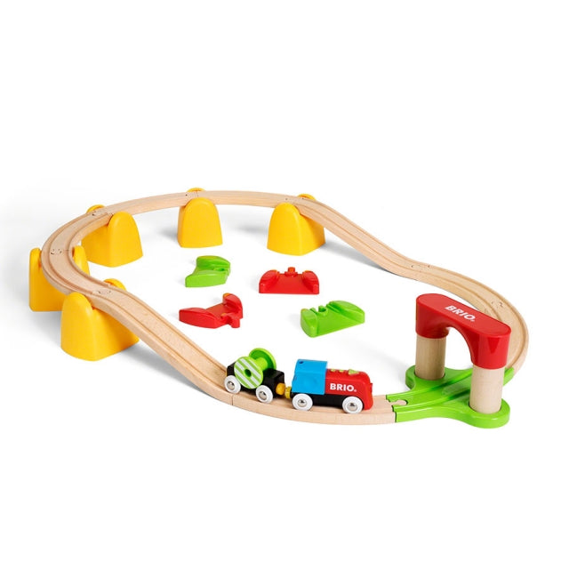 Brio erstes Bahnset mit Batterielok 33710 - Bild 1