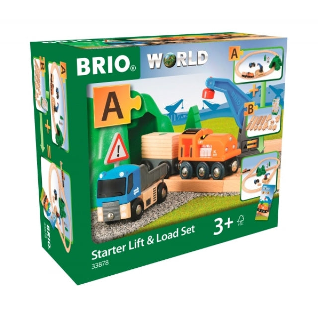 Brio Starterset Güterzug mit Kran 36.028 - Bild 1