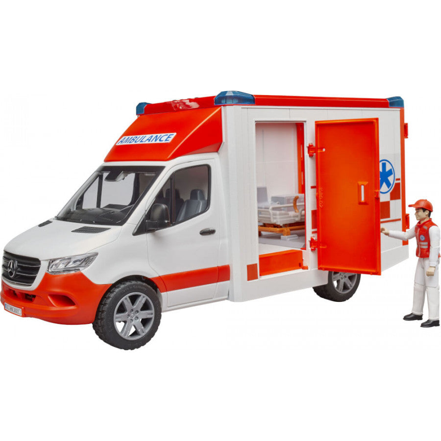 bruder 02676 MB Sprinter Ambulanz mit L+S Modul und Fahrer - Bild 5