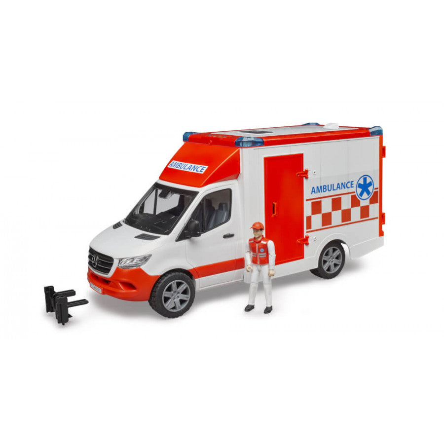 bruder 02676 MB Sprinter Ambulanz mit L+S Modul und Fahrer - Bild 2
