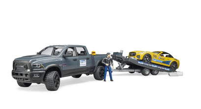 Bruder 02504 Power Wagon und Roadster Racing Team 1:16