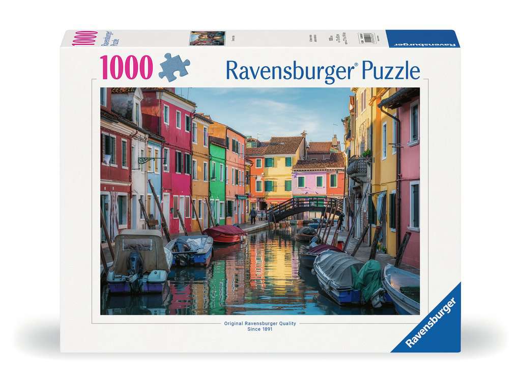 Puzzle 1000 Teile Burano in Italien 00.623 - Bild 1