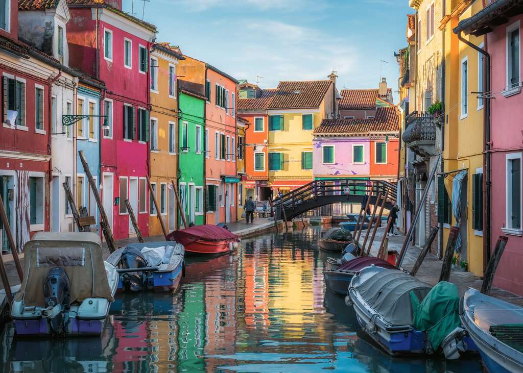 Puzzle 1000 Teile Burano in Italien 00.623 - Bild 2