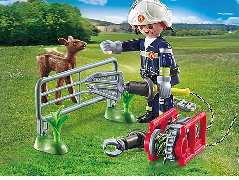 PLAYMOBIL Feuerwehr-Tierrettung 71467 - Bild 3