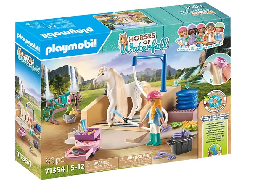PLAYMOBIL Isabella & Lioness mit Waschplatz 71354 - Bild 1