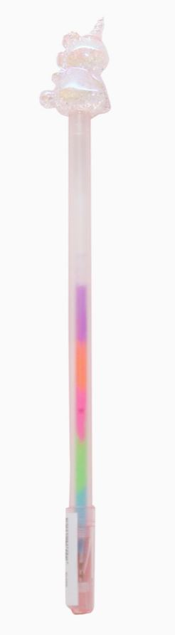 Kugelschreiber Celestia Einhorn rosa - Bild 1