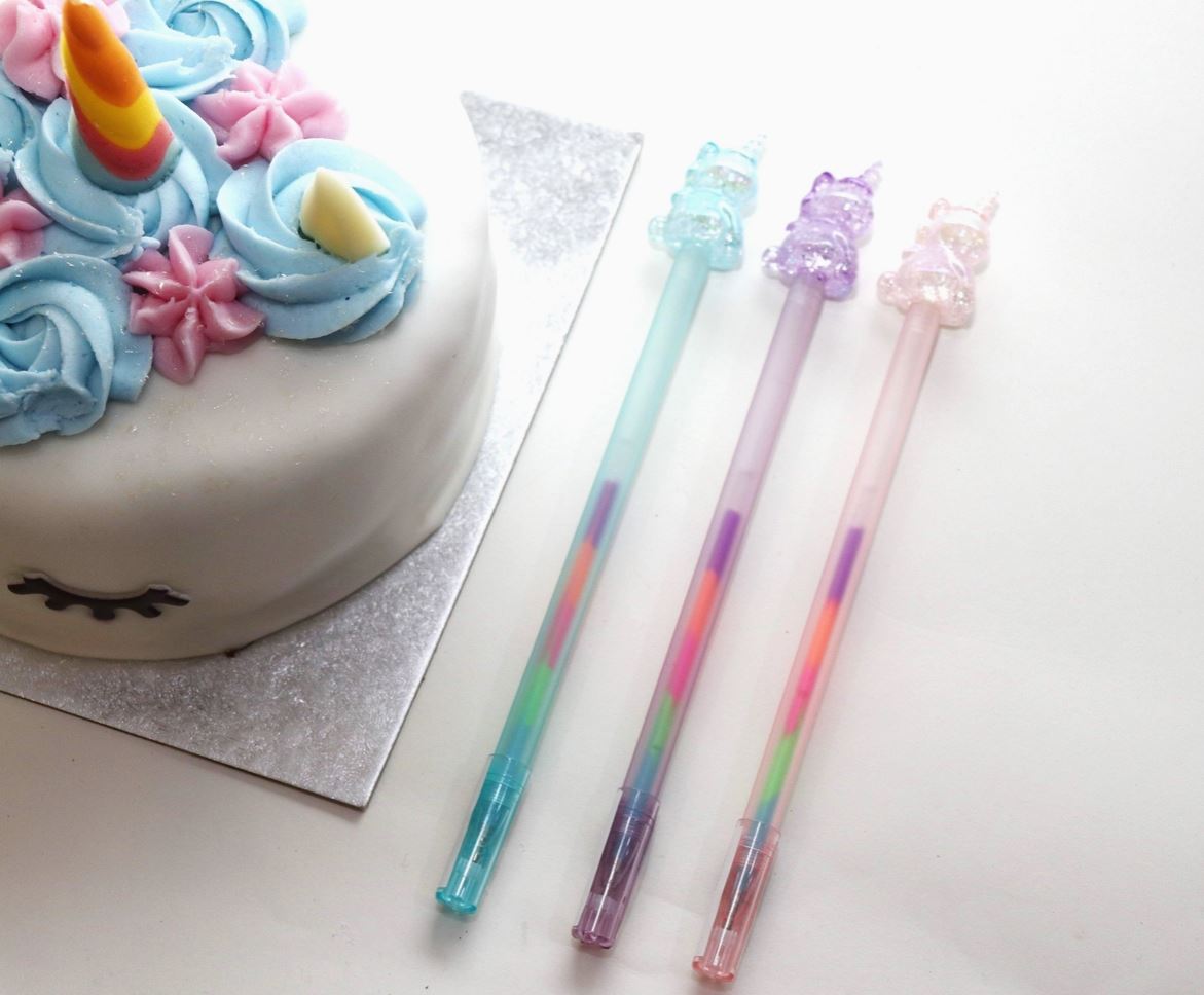 Kugelschreiber Celestia Einhorn lila - Bild 4