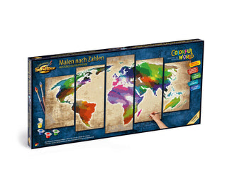 Schipper Colorful World Polyptychon 5 teilig