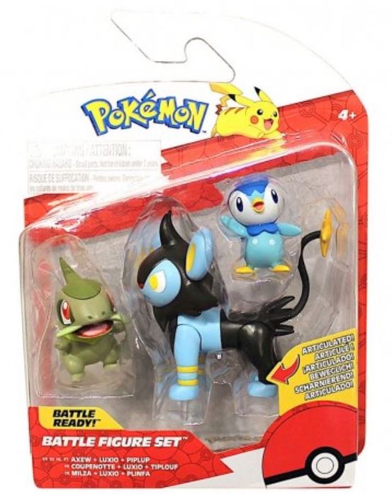 Pokémon Battle Figuren Dreierpack Battle Ready - Bild 4
