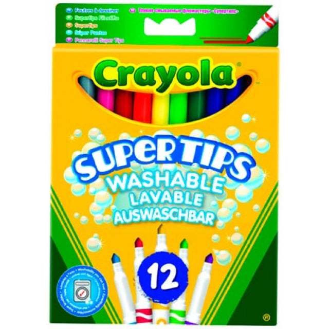Crayola 12 Supertips Filzstifte - Bild 1