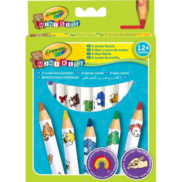 Crayola 8 Jumbo Buntstifte - Bild 1