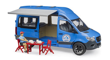 Bruder 02684 MB Sprinter Camper mit Fahrer