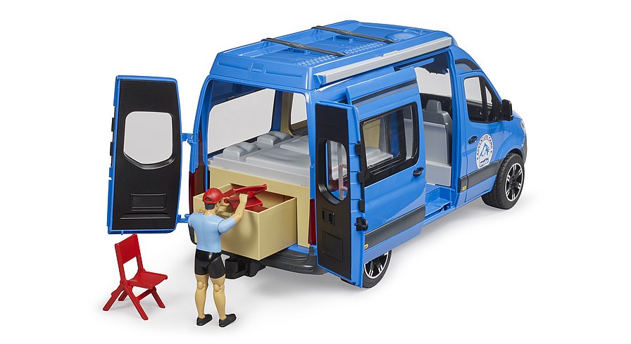 Bruder 02684 MB Sprinter Camper mit Fahrer - Bild 5