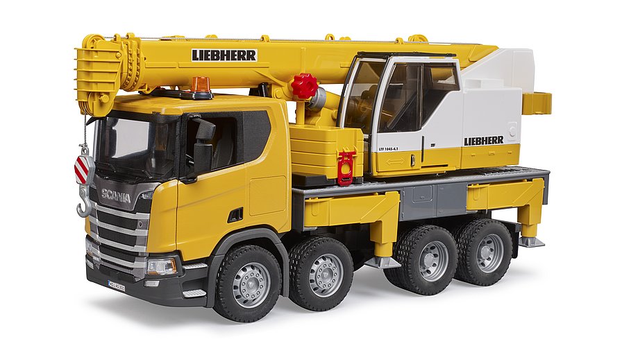 Bruder Scania Super 560R Liebherr Kran-LKW mit L+S Modul 03571 - Bild 4