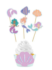 Mermaid Magic Cupcake Set mehrfarbig