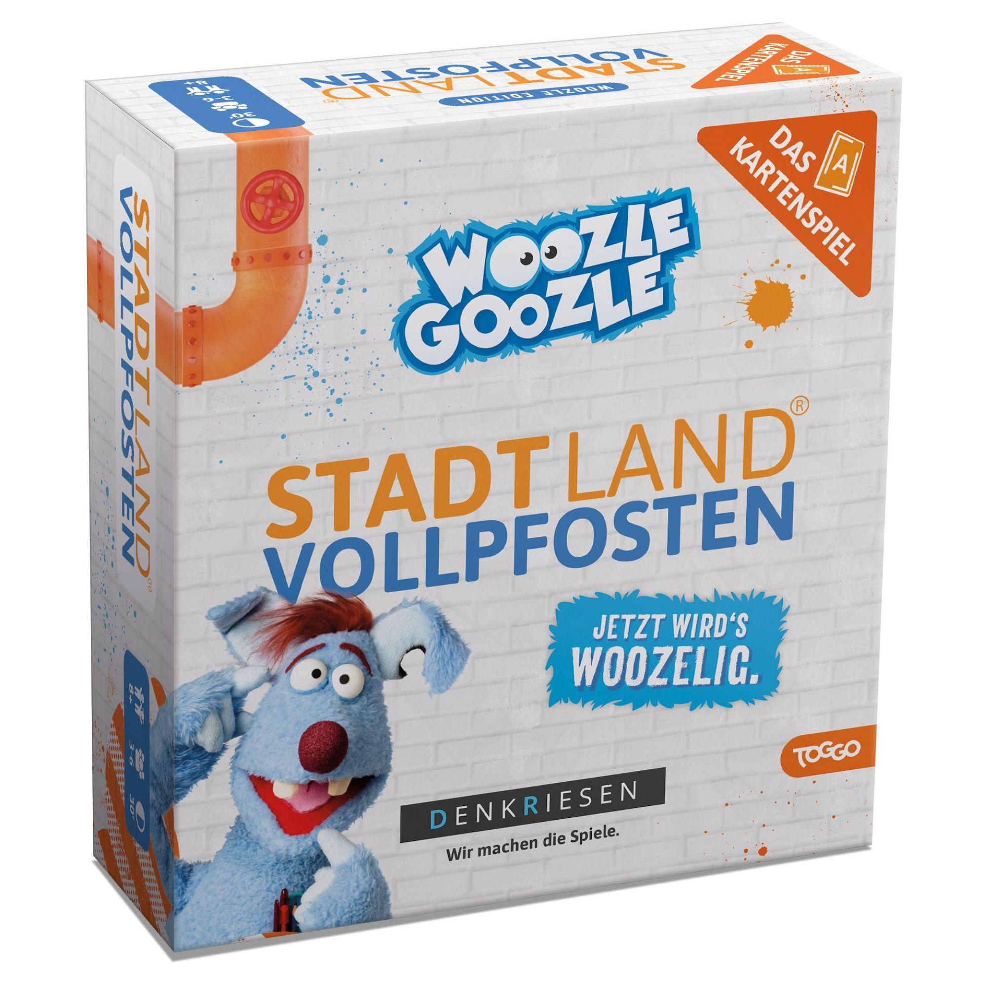 Denkriesen - Stadt, Land, Vollpfosten - Das Kartenspiel Woozle Goozle - Bild 1