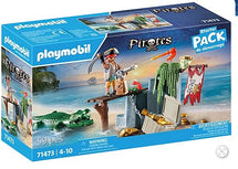 PLAYMOBIL Pirat mit Alligator 71473