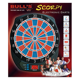 Dartboard elektronisch Bull's Scorpy Zweiloch