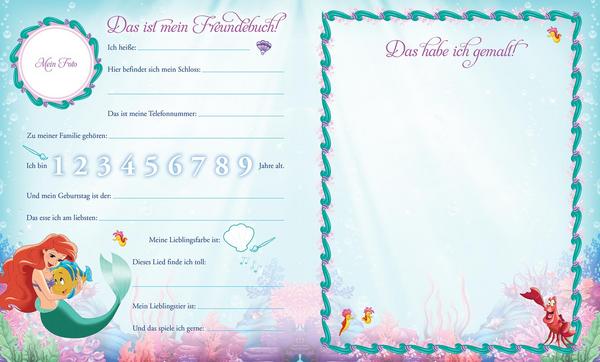 Freundschaftsbuch: Meine Freunde – Arielle die Meerjungfrau - Bild 2