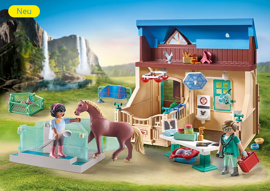 PLAYMOBIL Reittherapie & Tierarztpraxis 71352 - Bild 2