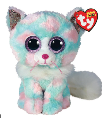 Ty Beanie Boos Regular Opal - Pastel Cat - Bild 1