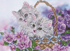 Diamond Dotz Kätzchen 52 x 38 cm