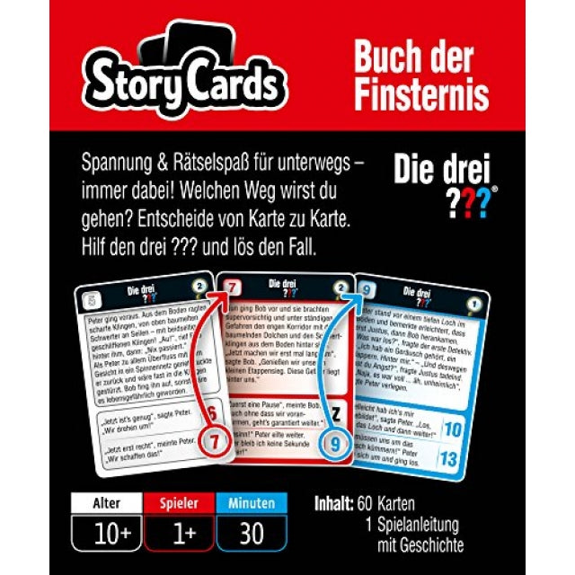 Die Drei ??? Story Cards Buch der Finsternis - Bild 2
