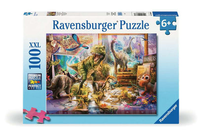 Puzzle 100 Teile Dinos im Kinderzimmer 00.863