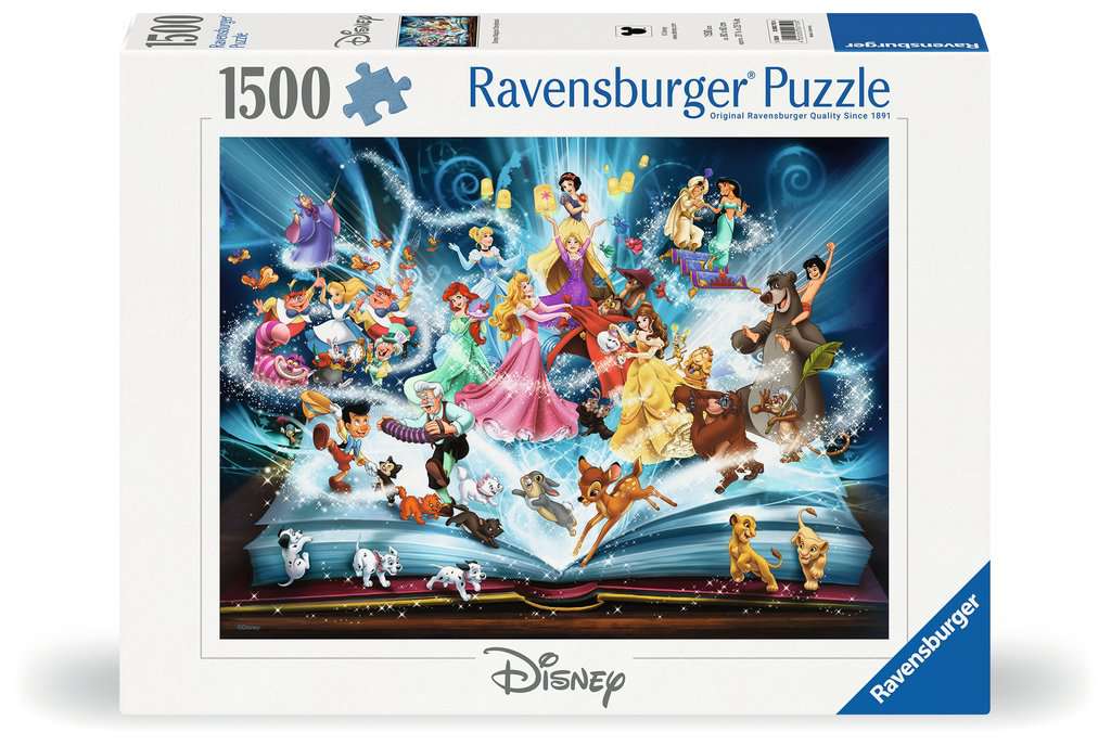 Puzzle 1500 Teile Disney's magisches Märchenbuch 00.710 - Bild 1
